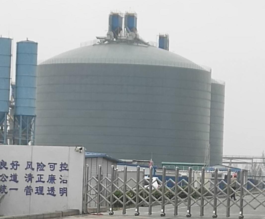 慈溪4万吨粉煤灰储存库