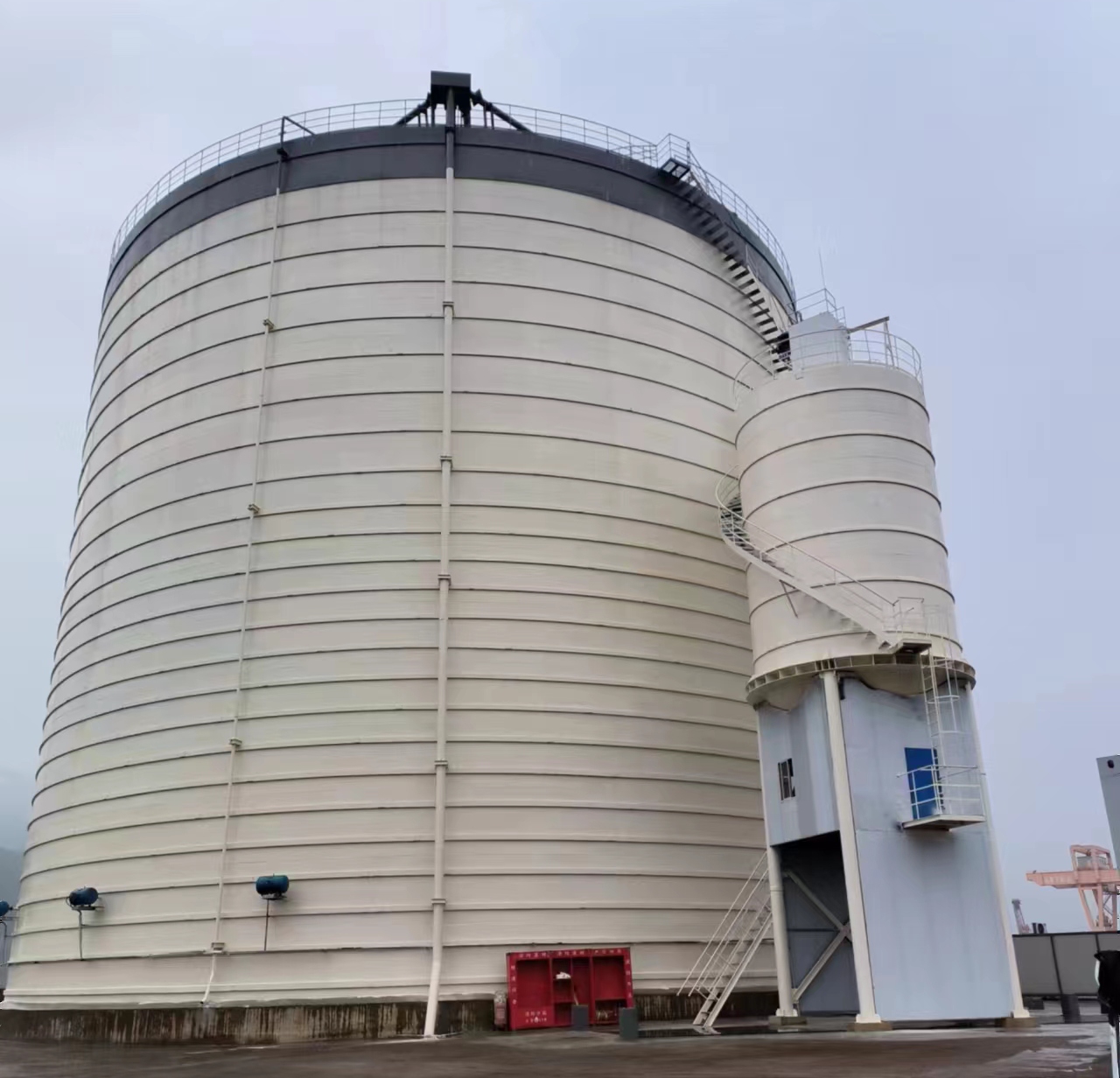 慈溪10万吨水泥钢板库