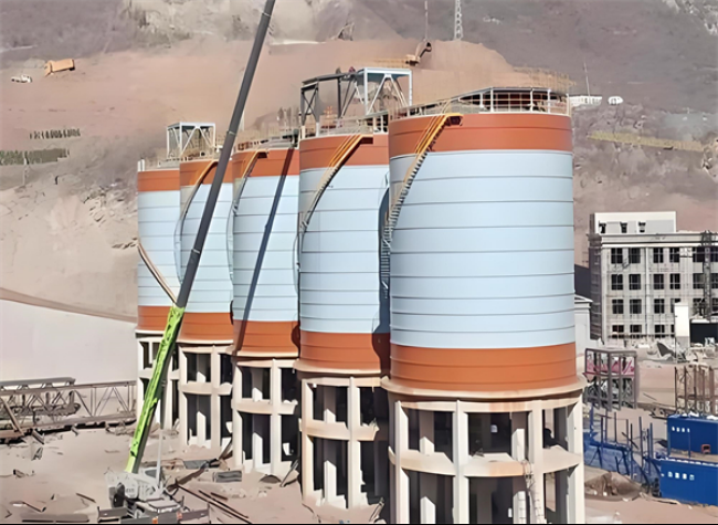 慈溪高架钢板仓