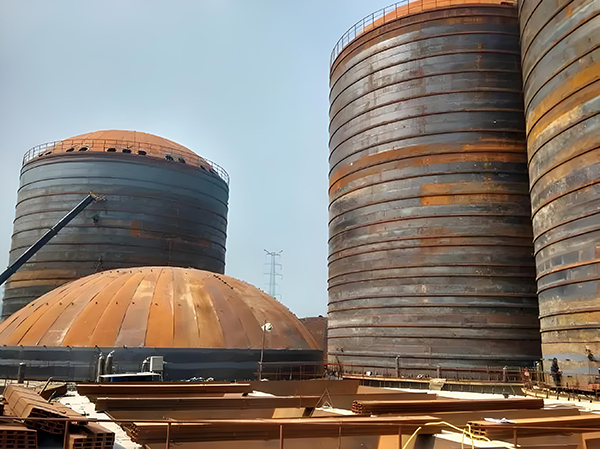 慈溪焦粉钢板仓